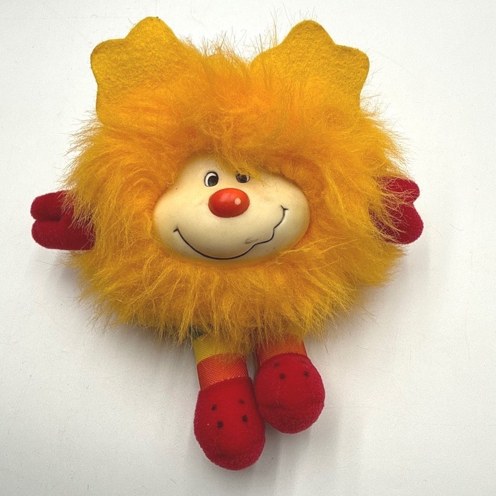 Rainbow Brite Orange Sprite Plush Vintage 1983 Hallmark Taco Bell Promo